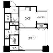 アルグラッド ザ・タワー心斎橋の間取り画像
