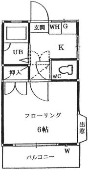 ハイツ アヴェニューの間取り画像