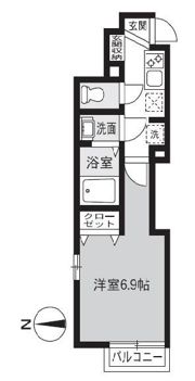 レピュア池袋西の間取り画像