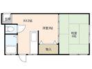 中川荘の間取り画像