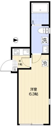 ユニヴェール西新井の間取り画像