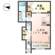 ブラン メゾンⅢの間取り画像