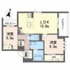 Azure東雲の間取り画像