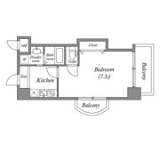 Uresidence京橋の間取り画像