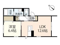 ベレオ東海田の間取り画像