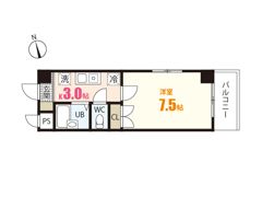 メゾンミカドの間取り画像