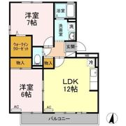 シンフォニー Ⅰ?Ⅰの間取り画像