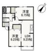 ファミーユ万倍 Bの間取り画像