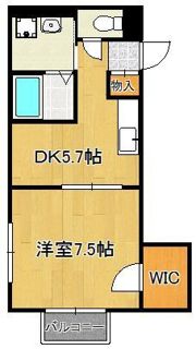 アムールLibreの間取り画像