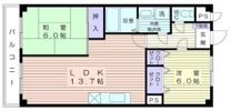 横濱Purple＆Whiteの間取り画像