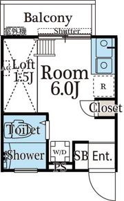 Siesta Gohongiの間取り画像