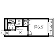 ディー・シモンズ梅田の間取り画像