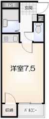 ピアネージュ徳島の間取り画像