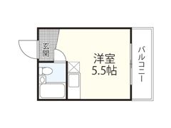 マグノリア堺町の間取り画像