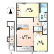 RICH CRESTの間取り画像