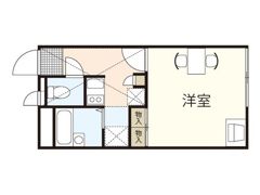レオパレスリズエールの間取り画像