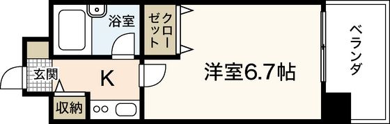 ダイアパレス昭和町の間取り画像