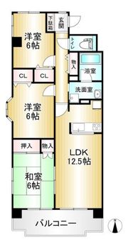 ライフステージ武蔵野の間取り画像