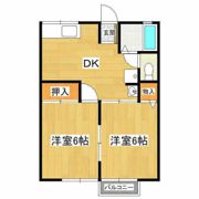 シティーハイムドマーニの間取り画像