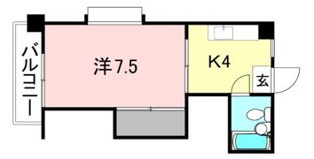 メゾンマルニの間取り画像