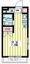 グリーンサイドビルの間取り画像