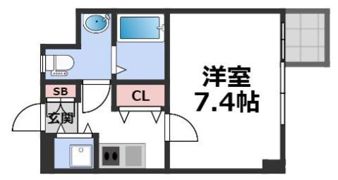 GROOVE城東の間取り画像