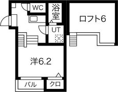プランドール鶴舞の間取り画像