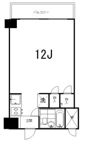 ルイマーブル乃木坂の間取り画像