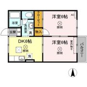 プレジール学南 A棟の間取り画像