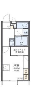 レオパレスグランドヒルズの間取り画像