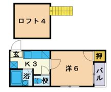 Pair Slope住吉の間取り画像