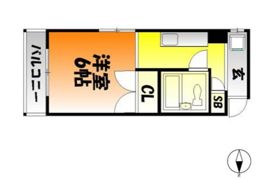 ラ・メール東中央の間取り画像