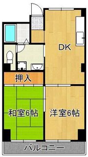 シーサイドヒルズの間取り画像