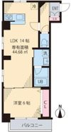ビイルーム中野の間取り画像