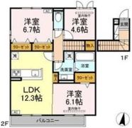 エコールの間取り画像