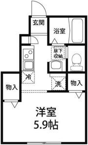 エスポワールの間取り画像