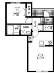 Cattleya Garden 代沢の間取り画像