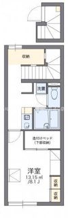 レオパレス中央町の間取り画像