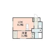 ライトアロー楠の間取り画像