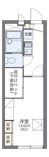 レオパレスAndromedaの間取り画像