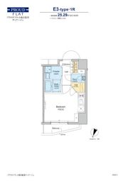 プラウドフラット西日暮里ディアージュの間取り画像