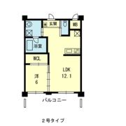 ラ・スゥールジュヌの間取り画像