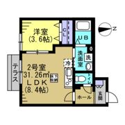 アトム（atom）の間取り画像