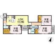 セレスティア西瑞江の間取り画像