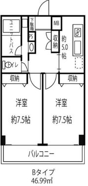 ドミールときわ台の間取り画像