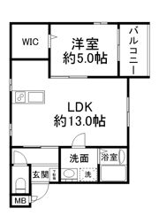 花の木 北青木の間取り画像
