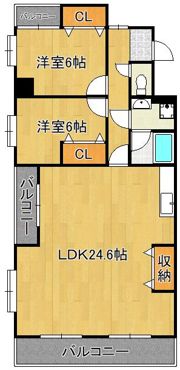 第17共立ビルの間取り画像