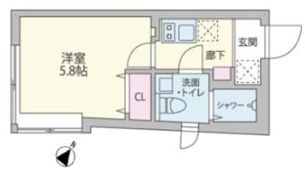 クーカイ・テラス代田橋の間取り画像
