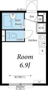 リブリ・WOODSIDEの間取り画像