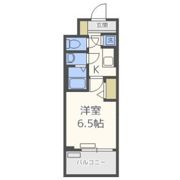 レジュールアッシュウエストレジスの間取り画像
